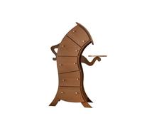 CJHFR472SG Moderna Cómoda Creativa, gabinete de Almacenamiento for Dormitorio, Decorativo en Forma Dormitorio(03)