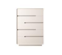 CJHFR472SG Moderna Cómoda de 5 cajones for Dormitorio, cómoda, gabinete Almacenamiento Madera for Sala Estar, Pasillo, Entrada, Oficina Dormitorio(Blanco)