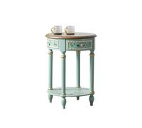 CJHFR472SG Moderna Lados de Esquina de Madera Pintada, sofá de Sala de Estar, gabinete Lateral pequeño, gabinete de Esquina pequeño, Mesa de Centro pequeña, Mesa Redonda pequeña Muebles de Salon