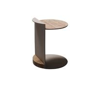 CJHFR472SG Moderna Mesa Auxiliar Elegante, Mesa De Centro Pequeña Redonda Adecuada for Sala De Estar, Soy, Comedor O Cafetería Mesa Pequeña Muebles de Salon