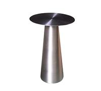 CJHFR472SG Moderna Mesa Auxiliar Redonda de Acero Inoxidable, Mesa Auxiliar Moderna, Mesa Decorativa de Metal for Espacios pequeños, Sala de Estar, Dormitorio, balcón, fácil Montaje Muebles de Salon