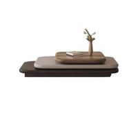 CJHFR472SG Moderna Mesa de Centro giratoria Minimalista for Sala de Estar, diseño asimétrico Creativo, Muebles Modernos Que ahorran Espacio Muebles de Salon