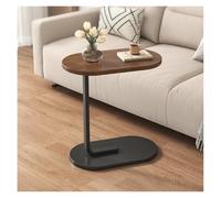 CJHFR472SG Moderna mesa de sofá, mesita de noche, mesa auxiliar, salón, mesa de té, simple, mesa de café, mueble, pequeña, balcón simple (Bruin)