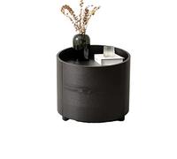 CJHFR472SG Moderna Mesita de Noche Negra con cajón de Almacenamiento, mesita de Noche de Madera, mesita de Noche Moderna for Dormitorio, Sala de Estar, sofá, Pasillo Muebles de Salon