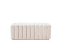 CJHFR472SG Moderno Banco de Dormitorio, Banco Tela Boucle for el Extremo la Cama y Entrada, reposapiés otomano Loveseat, tocador, Interior Entrada(150 * 50 * 40)