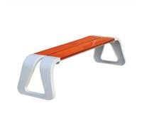 CJHFR472SG Moderno Banco de Exterior de Ocio sin Respaldo for Varias Personas, 160 cm Patio