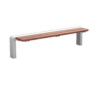 CJHFR472SG Moderno Banco de Parque, Banco de jardín de Madera Maciza, Moderno Asiento de Ocio for Exteriores, Adecuado for Espacios públicos al Aire Libre. Patio(XL)