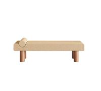 CJHFR472SG Moderno Banco Largo de Madera for Cambiar Zapatos, Tela, Dormitorio, Extremo la Cama, vestidor, sofá tapizado Entrada(Grande)