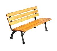 CJHFR472SG Moderno Bancos de Exterior Estilo campestre con 3 respaldos, Ideales for terrazas, porches, Parques, Jardines y Patios. Patio(180cm)