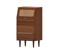 CJHFR472SG Moderno Gabinete de Almacenamiento de Madera Maciza con cajones y Puerta - Gabinete de Piso, gabinete de Soporte Decorativo - Aparador versátil for Sala de Estar, Entrada, Cocina Práctico