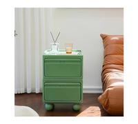 CJHFR472SG Moderno Mesita de Noche, Armario de Almacenamiento for Dormitorio, Armario de Almacenamiento pequeño y Creativo Práctico