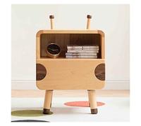 CJHFR472SG Moderno Mesita de Noche de Madera, pequeño gabinete de Almacenamiento Junto a la Cama, Mini gabinete de Almacenamiento for niños pequeños Práctico