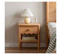 CJHFR472SG Moderno Mesita de Noche for niños, gabinete de Almacenamiento doméstico for Dormitorio pequeño, gabinete de Almacenamiento Junto a la Cama de Madera Práctico