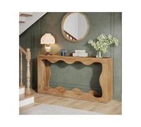 CJHFR472SG Multifuncional Mesa Consola con Almacenamiento, Mesa de sofá detrás del sofá, Consola Larga y Estrecha, Soporte for Pasillo Detrás del sofá(Light Brown)