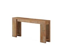 CJHFR472SG Multifuncional Mesa Consola Larga, Mesa Auxiliar Estilo Granja detrás del sofá, Mesa Auxiliar Estrecha for Entrada Detrás del sofá