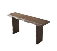 CJHFR472SG Multifuncional Mesas de Consola Vintage, Mesa de Entrada rústica Estrecha, Puerta de Entrada for Pasillo Detrás del sofá(Medio)