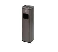 CJHFR472SG Recipiente para Colillas Área de Fumadores Columnas de Ceniza Vestíbulo Escalera Extintor Recogida Vertical de Colillas de Acero Inoxidable Contenedores de Basura De pie(Multi-Colored)