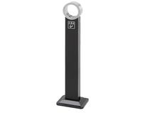 CJHFR472SG Recipiente para Colillas Columna de Cenizas de Acero Inoxidable Resistente a la Lluvia for Exteriores, Cubo extintor de Cigarrillos, recolección de Colillas De pie