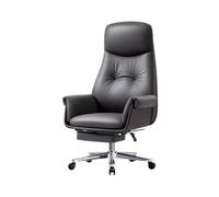 CJHFR472SG Silla Despacho Silla de Oficina de Negocios, Silla reclinable for Ordenador de Estudio for Uso doméstico, Puede Levantar y Girar un Asiento cómodo Clásico(Grey)