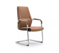CJHFR472SG Silla Despacho Silla de Oficina Moderna y Sencilla, Silla de Estudio, Silla giratoria de Lujo, Puede Levantar Muebles de Oficina Clásico(Bruin)