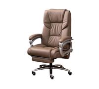 CJHFR472SG Silla Despacho Silla de Oficina Silla de Sala de Conferencias de Negocios Silla de Oficina de Estudio giratoria y elevadora cómoda for el hogar con reposapiés Clásico