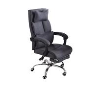 CJHFR472SG Silla Despacho Silla de Ordenador Sencilla y Moderna, Silla de Oficina reclinable for el Almuerzo, cómoda y ergonómica sedentaria Clásico(Grey)