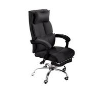 CJHFR472SG Silla Despacho Silla de Ordenador Sencilla y Moderna, Silla de Oficina reclinable for el Almuerzo, cómoda y ergonómica sedentaria Clásico(Negro)