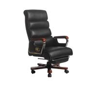 CJHFR472SG Silla Despacho Silla ergonómica, Silla de Ordenador, hogar, sedentario, no Cansado, Silla giratoria de Estudio, Silla de Oficina Moderna de Lujo Clásico