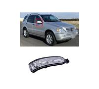 CJHGD espejo retrovisor Señal Giro Para Benz W163 2000-2004 Espejo Retrovisor Espejo Retrovisor Señal De Giro LED Luz De Visión Trasera 1638200521