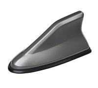 CJJNFDC Antena Coche Tiburon para BYD Seal U DM-i 2024 2025 (Audio à Droite), Señal de Radio de Aleta Tiburón Cubierta, Coche Techo Superior Am/FM, Base Adhesiva,Grey