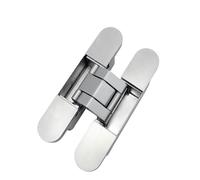 CJKXPZMH Bisagras Ocultas de 180 Grados for Puertas Laterales de Madera, 2 Unidades, con Amplio Espacio, Invisibles, for Puertas abatibles.(WXXCT3-32DP)