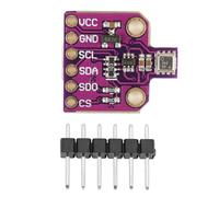 CJMCU - Sensor 680 BME680, Tablero de sensor de presión de temperatura y humedad, Tablero de desarrollo de altura ultra pequeña con encabezado de pin, Monitoreo ambiental de alta