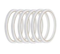 CJMUQHEHH Cinta Doble Cara Fina Pack 6 Rollos (6mm x 10m) Cinta Adhesiva de Doble Cara para Manualidades, Scrapbooking, Costura Sin Residuos, Fácil Desgarre