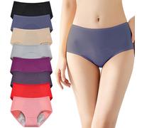 CJSGY EVERDRIES PERRAS PARA LAS MUJERES DE MUJERES MS 60 CASA DE INCONTINENCIA PARA MUJER Resumen de proteccin de incontinencia Plus Tamao 8pcs Mu