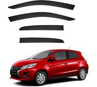 CJSjiasu Deflectores de Viento para Mitsubishi Space Star MK6-A00-LA-A10 2012-2023 2024+, Deflectores de Aire Cortavientos para ventanilla de Coche Protectores de Lluvia y Sol para Ventana de Coche