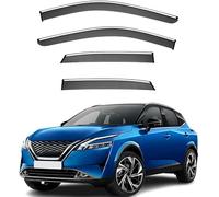 CJSjiasu Deflectores de Viento para Nissan Qashqai MK3-J12 2023 2024+, Deflectores de Aire Cortavientos para ventanilla de Coche Protectores de Lluvia y Sol para Ventana de Coche