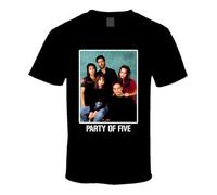 CJVXZVXB Party of Five Cast Photo TV Show T ShirtBlack3XL
