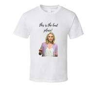 CJVXZVXB This Is The Bad Place The Good Place Emmy Nominated TV Show Gift Cool T ShirtWhite3XL