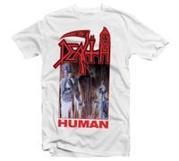 CJVXZVXB Vintage Death Human Cotton T-shirtWhiteL