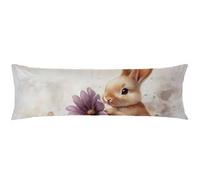 Cjwcclcn Funda Almohada Cojines Decorativos Leonado Funda de Almohada 30x90cm Animal Pillow Case Lino Fácil de Limpiar Suave y Cómoda Impresión a Doble Cara Adecuado para Casa u Hotel C0C198