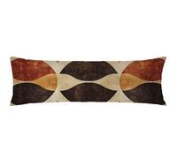 Cjwcclcn Funda Almohada Cojines Decorativos Leonado Funda de Almohada 40x120cm Crema Pillow Case Lino Fácil de Limpiar Suave y Cómoda Impresión a Doble Cara Adecuado para Casa u Hotel C0C184