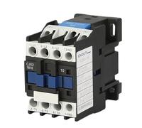CJX2-1810 18a 3P NO AC contactor 12a LC1-D12 arrancador magnético ac220v 380V 110/48/24v Contactor Modular contactos interruptor de carril din(CJX2-1810 220V)