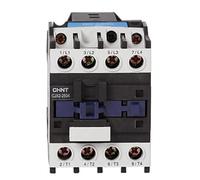 CJX2-2504 4NO 25A 220V CJX2-2508 2NO 2NC Contactor de montaje en riel Contactor eléctrico industrial(CJX2-2504,36V)
