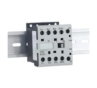 CJX2-K DC24V DC36V DC48V 6A 9A 12A AC contactor carril 3P 3main 1NO/3main 1NC voltaje de la bobina(Cjx2-kz-1210,220V)