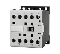 CJX2-K Mini Contactor de CA carril Din 3P 3principal 1NO/3 voltaje de bobina principal 220V 50/60Hz 6A 9A 12A 16A(K-1210 3NO 1NO)