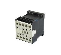 CJX2-K0610 Contactor de CA Tiga Tiang 3 P 1NO, carril DIN de 35 mm, bobina de 380 voltios, 6 A