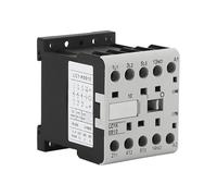 CJX2-K1210 0910 1610 24V 36V 110V 220V 380V 50/60Hz 6A 9A 12A Mini Contactor de CA carril Din 3P 3principal 1NO/3principal 1NC voltaje de la bobina(K-0901 3NO1N,380V)