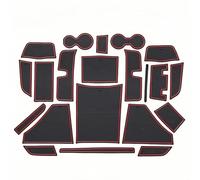 CJYCJY Antideslizante Copa Mats para Harvard First Love, Consola Central Pliegue de Puerta Costura Puerta Coche Accesorios,Red