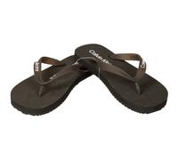 CK CALVIN KLEIN JEANS mujer chanclas playa o piscina zapatilla encaje con logo a