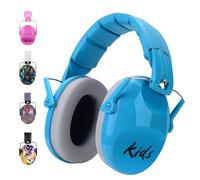 CK Kanese Ciago Cascos Antirruido para Niños 3-14 Años - SNR 28 dB, Protectores Auditivos Plegables y Ajustables, Orejeras Insonorizadas para Conciertos, Fuegos Artificiales, Estudio y Autismo (AZUL)